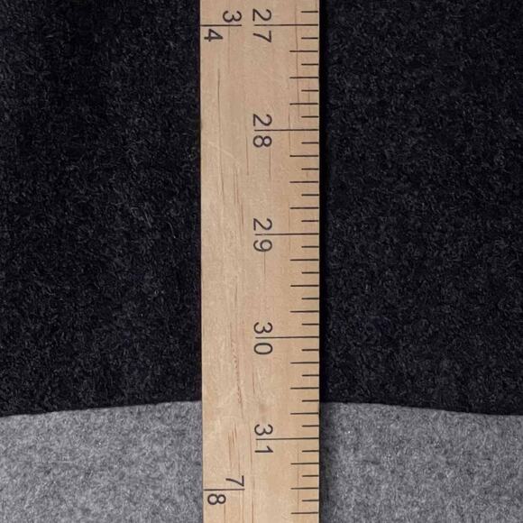 London Fog Wool Tweed Overcoat Women’s Sz 3X Dark Gray Long Sleeves Classic - Picture 8 of 8